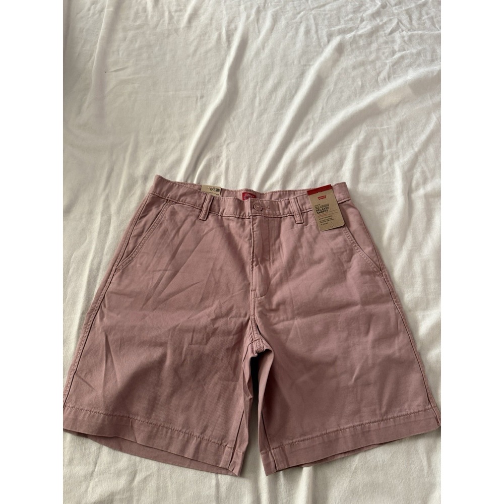 NEW Levi's Men's Shorts Chino XX Relaxed Shorts Pink Preppy Men's Size 32 Levi's
